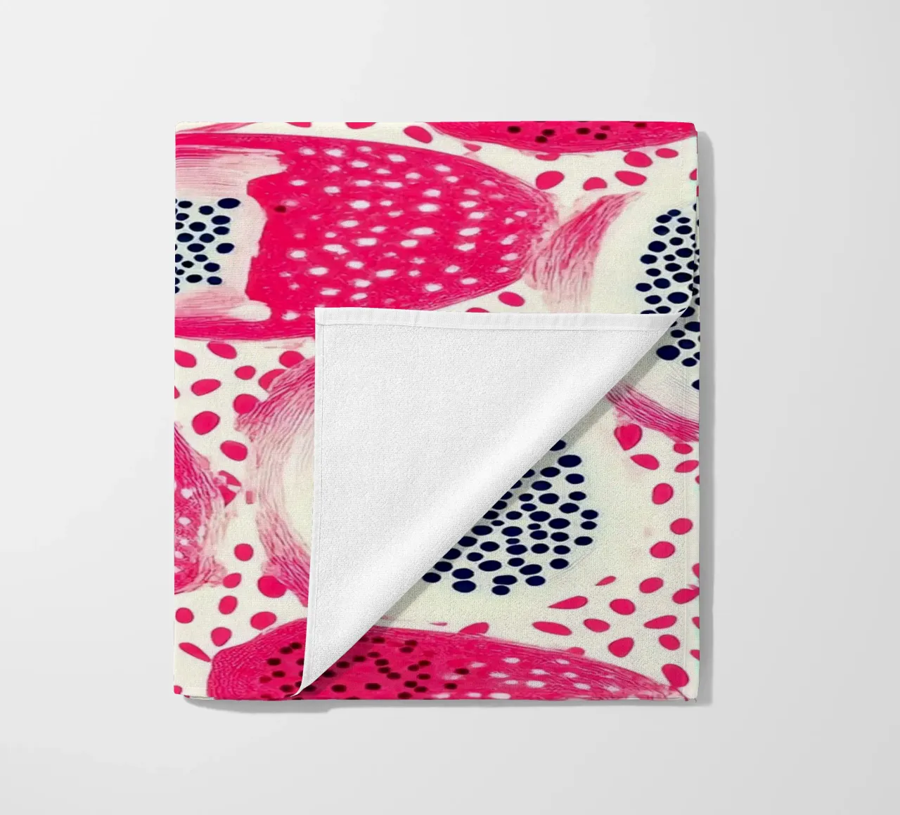 Motivo del frutto del drago rosa telo mare da PosterByFly