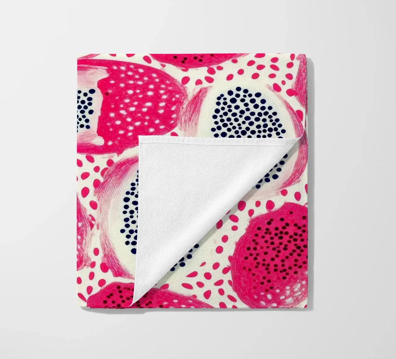 Motivo del frutto del drago rosa telo mare da PosterByFly