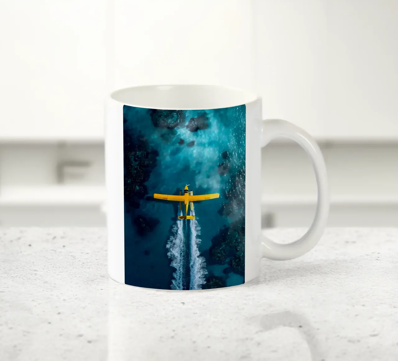 Volo tropicale tazza in ceramica da PosterByFly