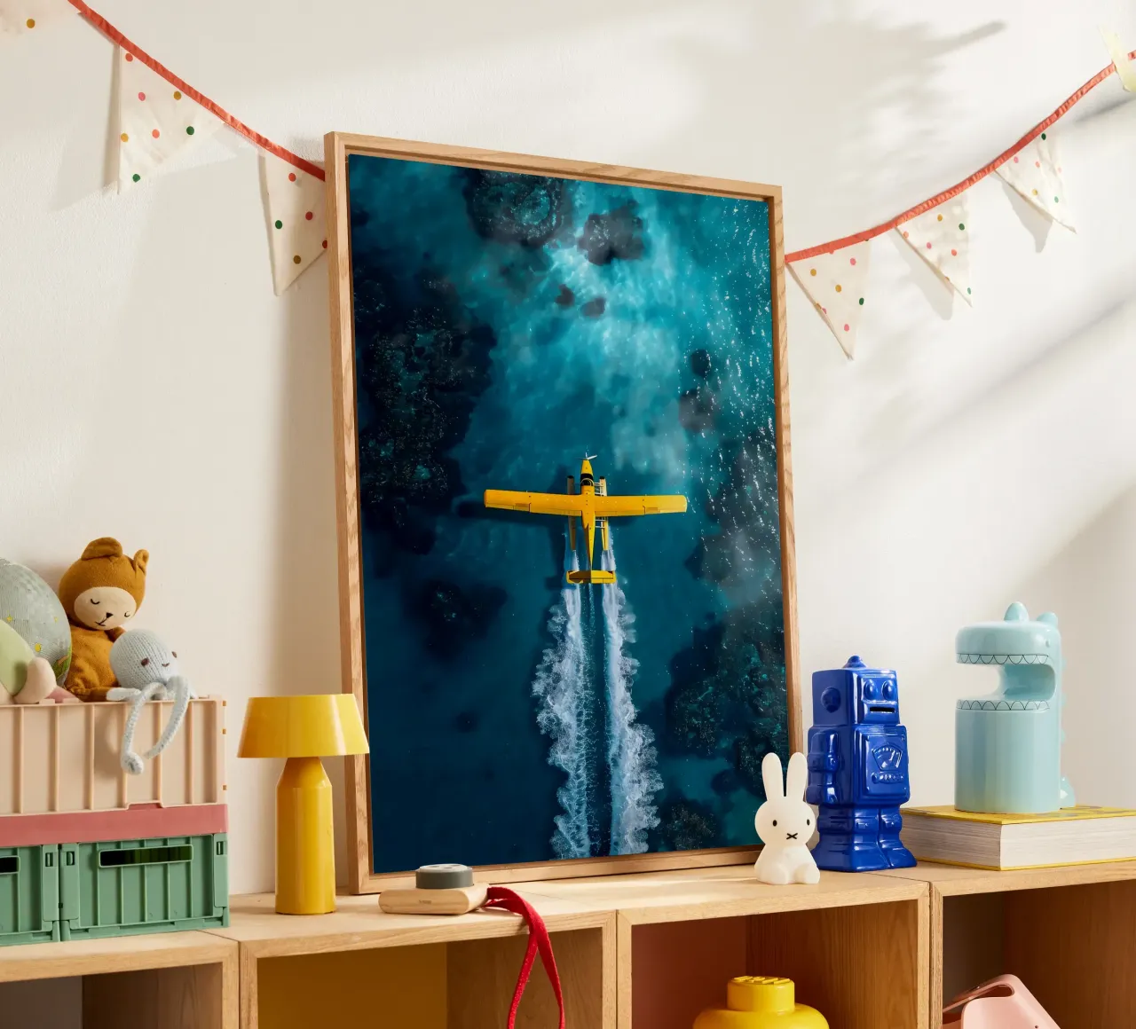 Volo tropicale plexiglass da PosterByFly