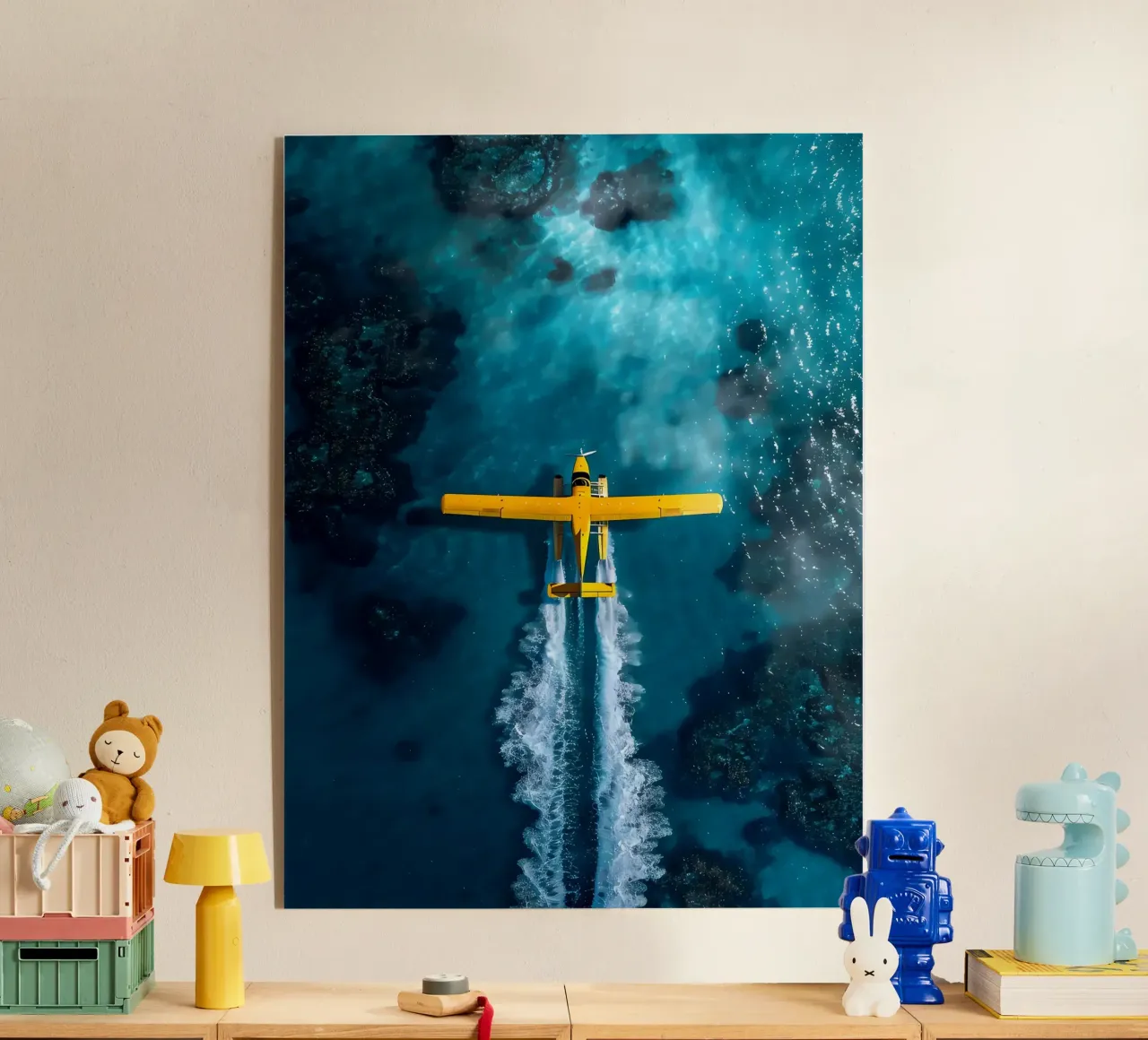 Volo tropicale plexiglass da PosterByFly