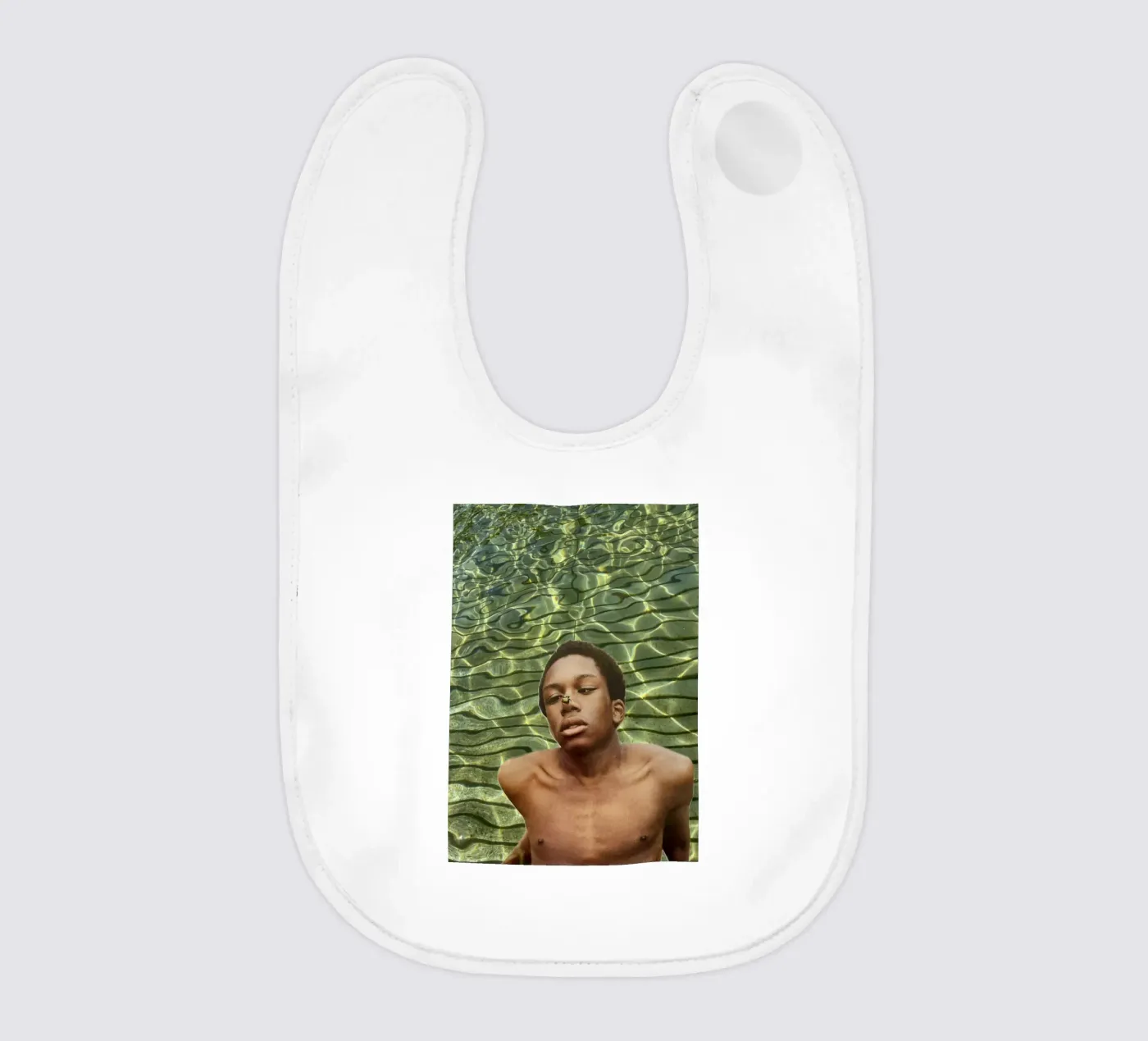 Lucky beetle baby slabbetje van dekonstruktiv