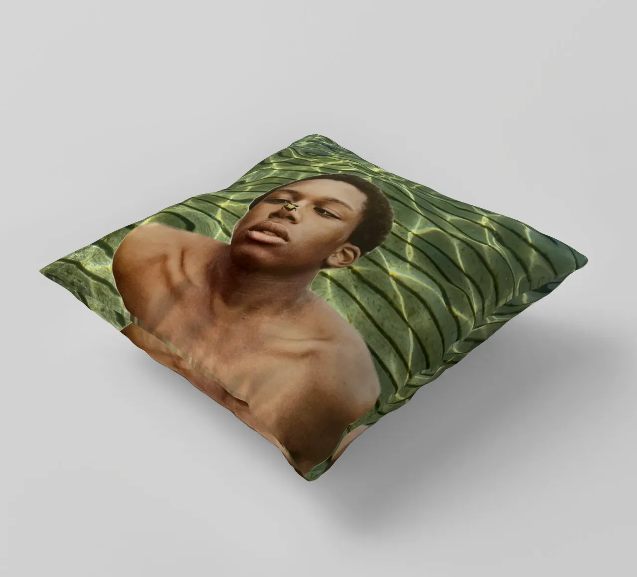 Lucky beetle decorative cushion by dekonstruktiv