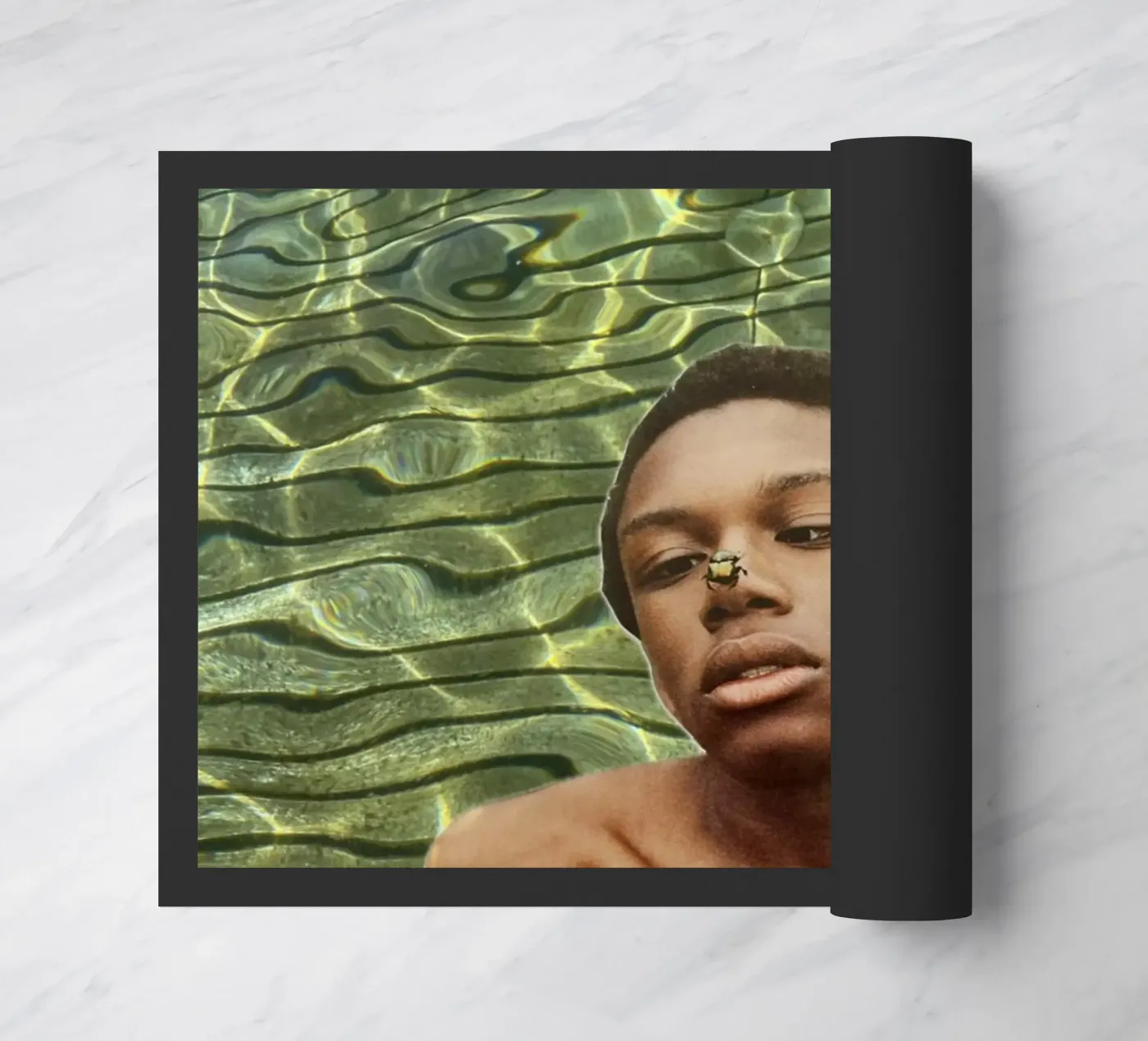 Lucky beetle Fußmatte von dekonstruktiv