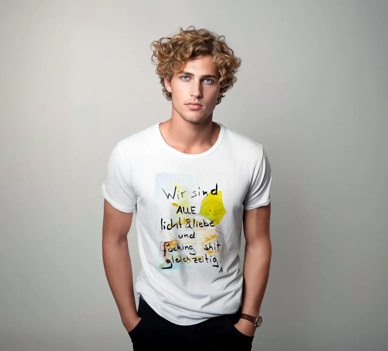 licht&liebe... t-shirt da Karin Gritsch