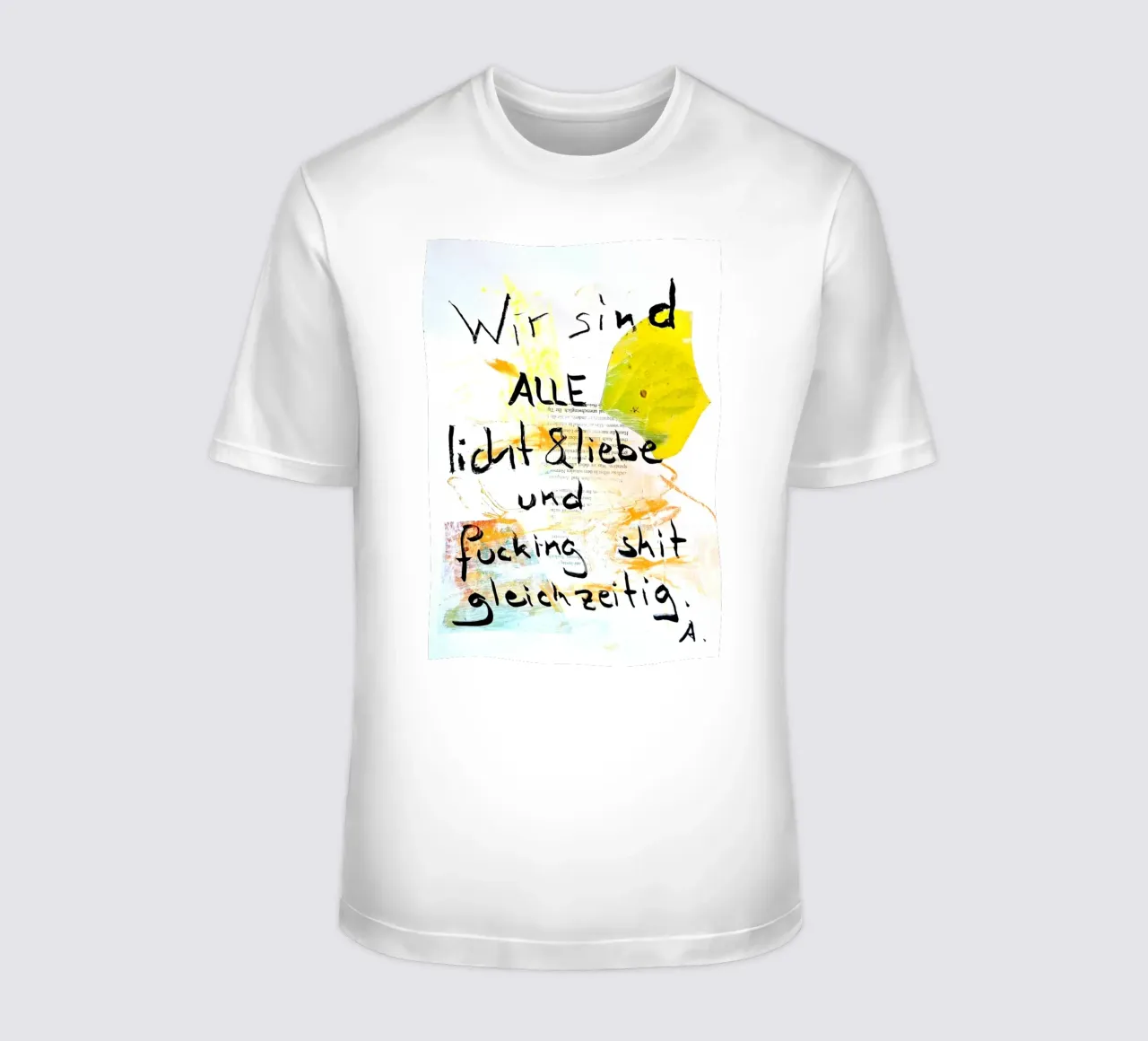 licht&liebe... t-shirt da Karin Gritsch