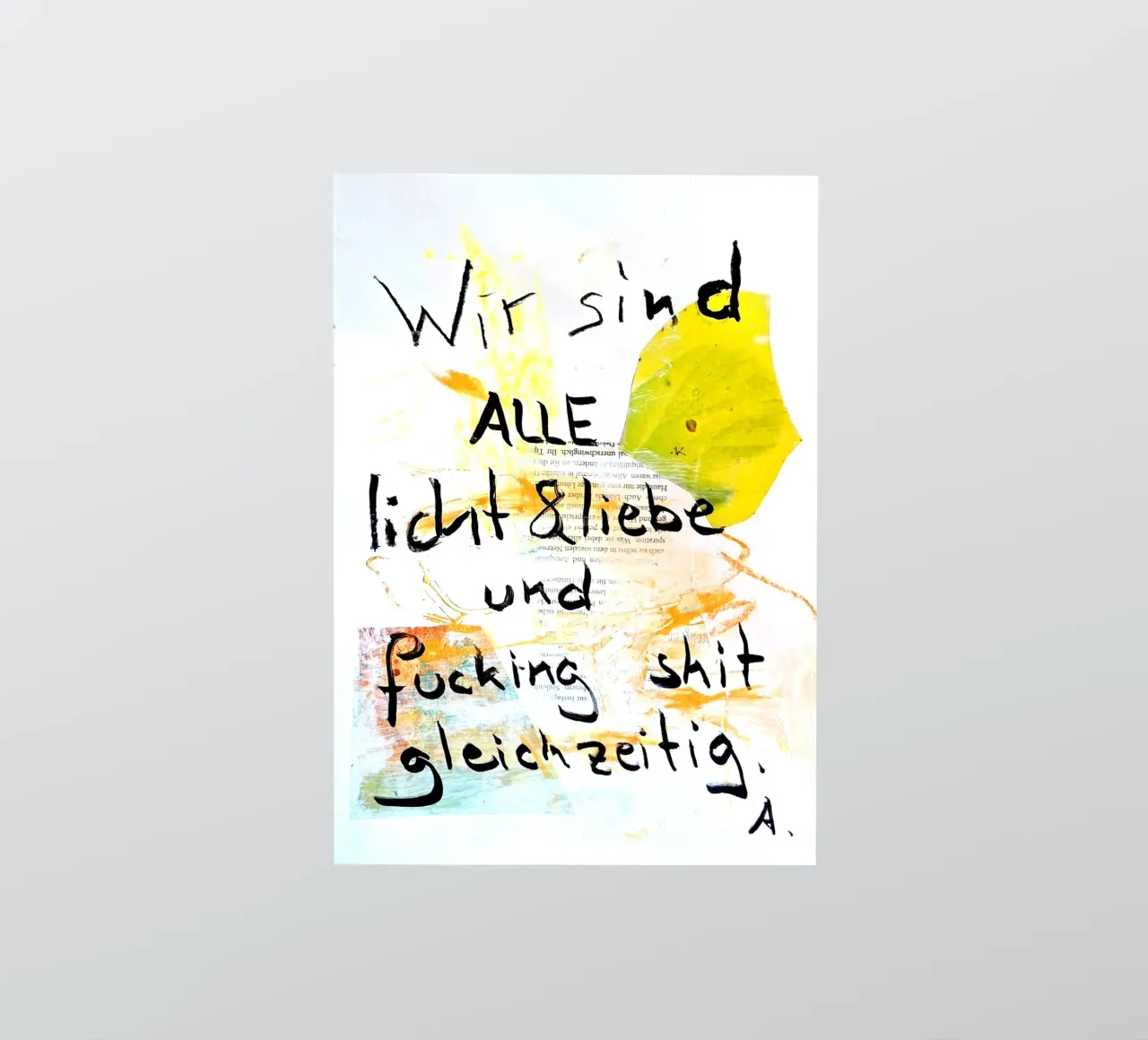 licht&liebe... adesivo da Karin Gritsch
