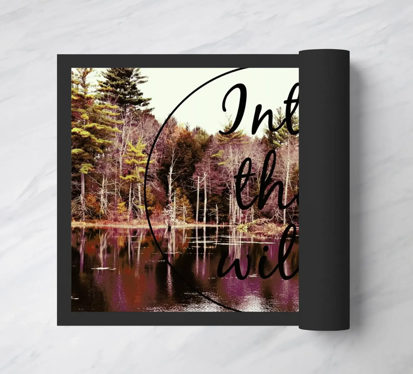 Into the wild deurmat van Vintage Skies