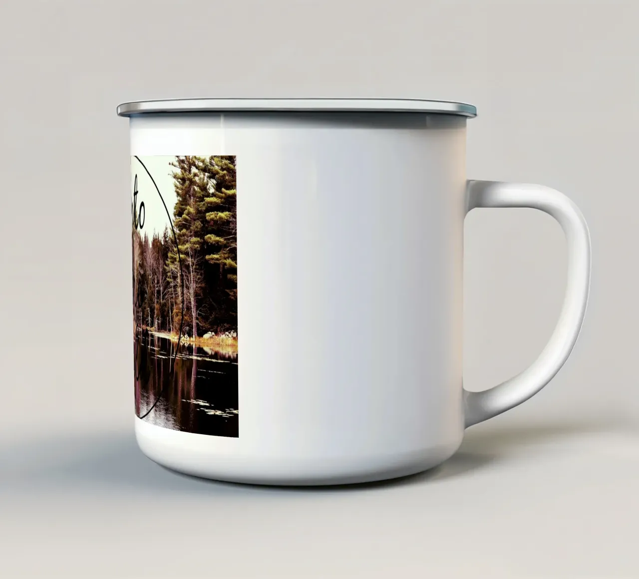 Into the wild tazza in smalto da Vintage Skies