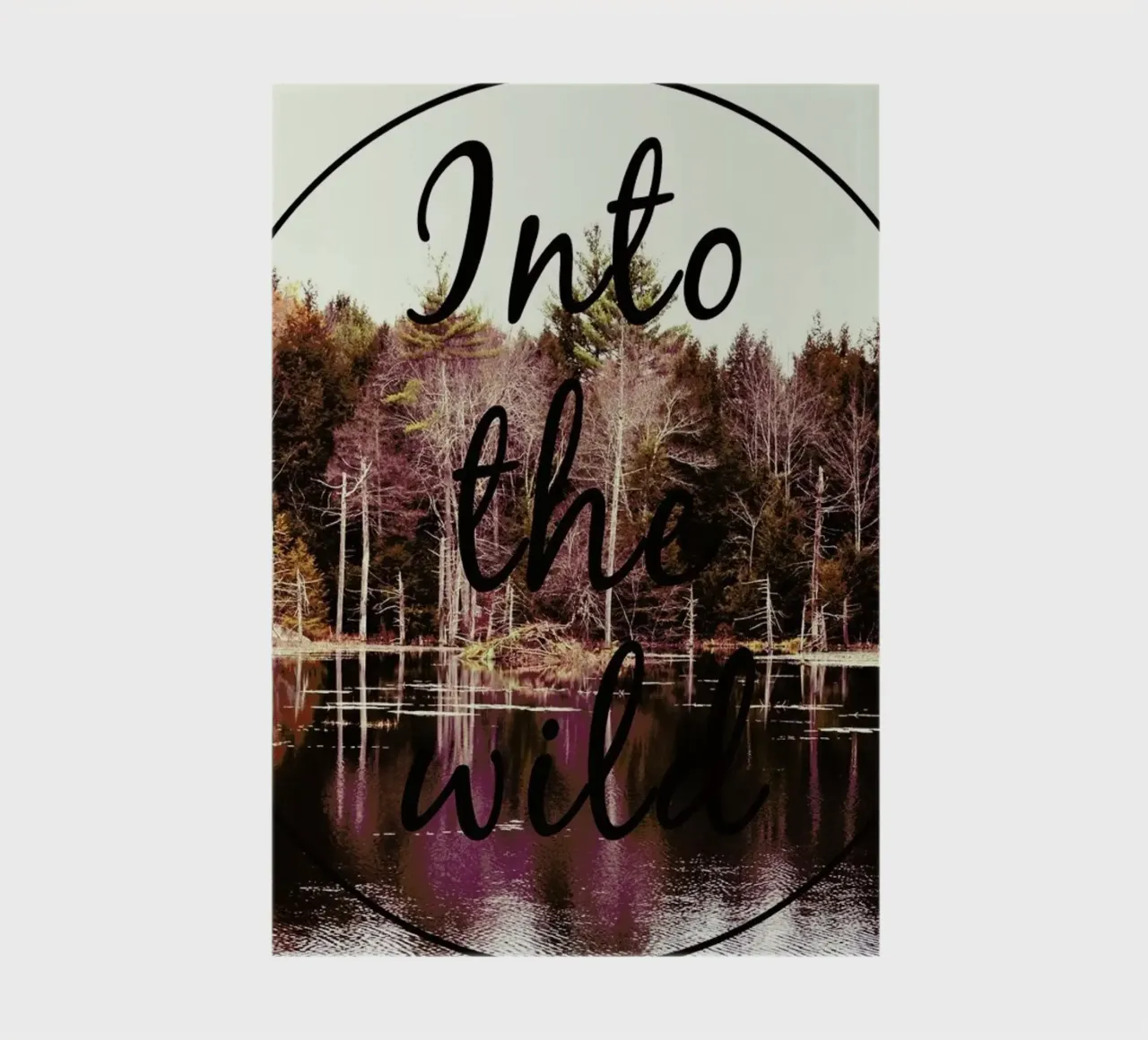 Into the wild notebook by Vintage Skies
