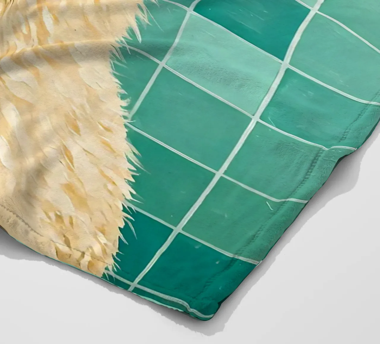 Lama con carta igienica in testa coperta in pile da JoyWalkerShop