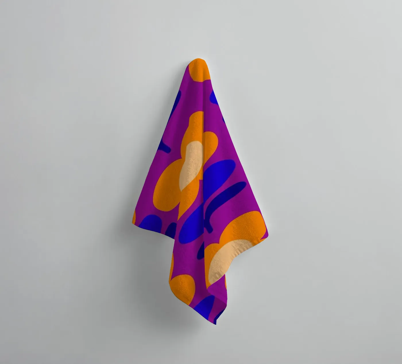blümt badhanddoek van fummelhummel