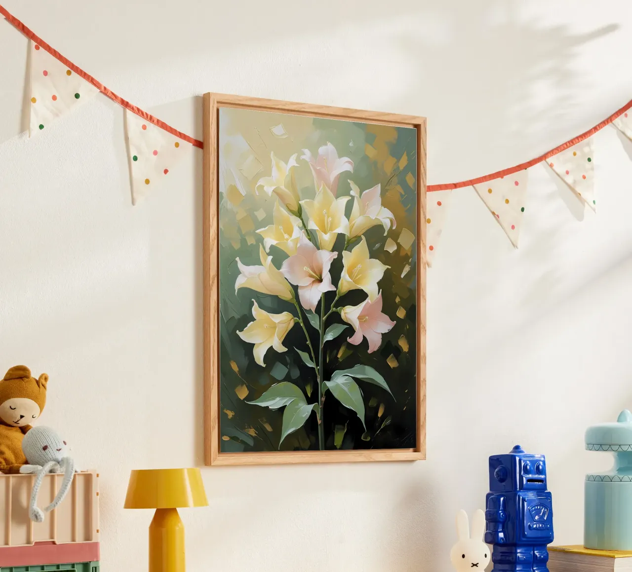 Gigli a luce soffusa plexiglass da Bloom And Brush