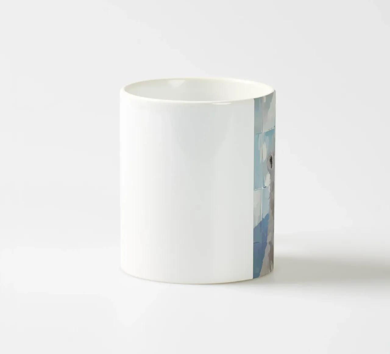 Orso polare con cappello di carta igienica tazza in ceramica da JoyWalkerShop