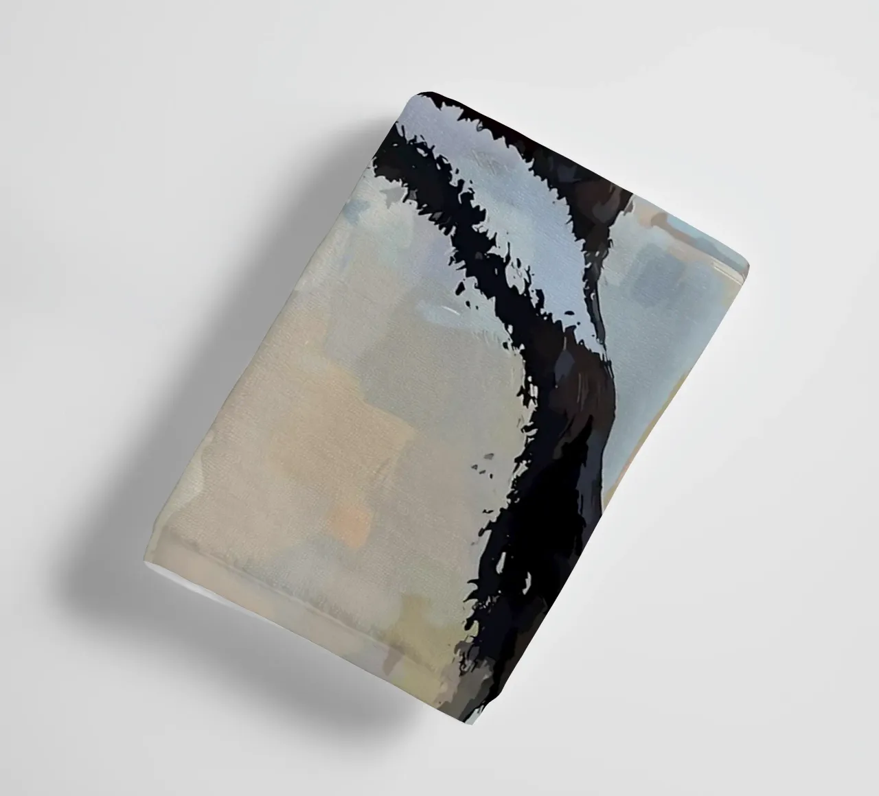 Pinguino con carta igienica sulla testa asciugamano da bagno da JoyWalkerShop