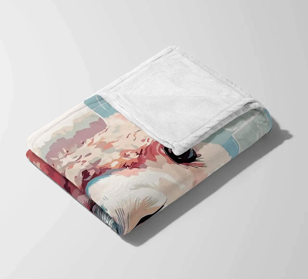 Lama con carta igienica in testa coperta in pile da JoyWalkerShop
