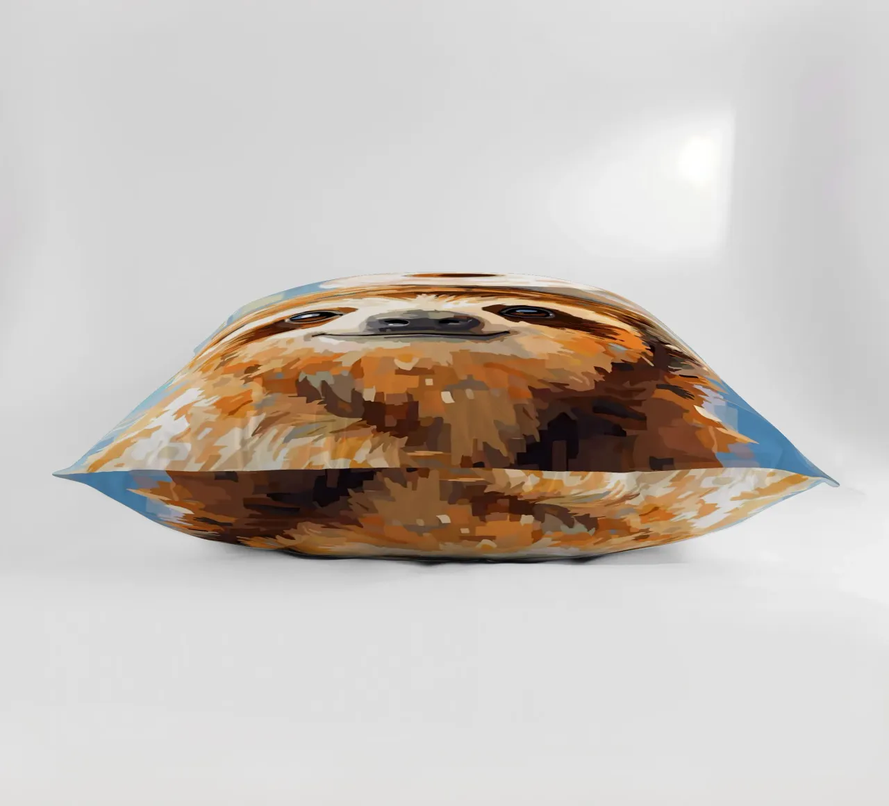 Bradipo con carta igienica in testa cuscino da JoyWalkerShop