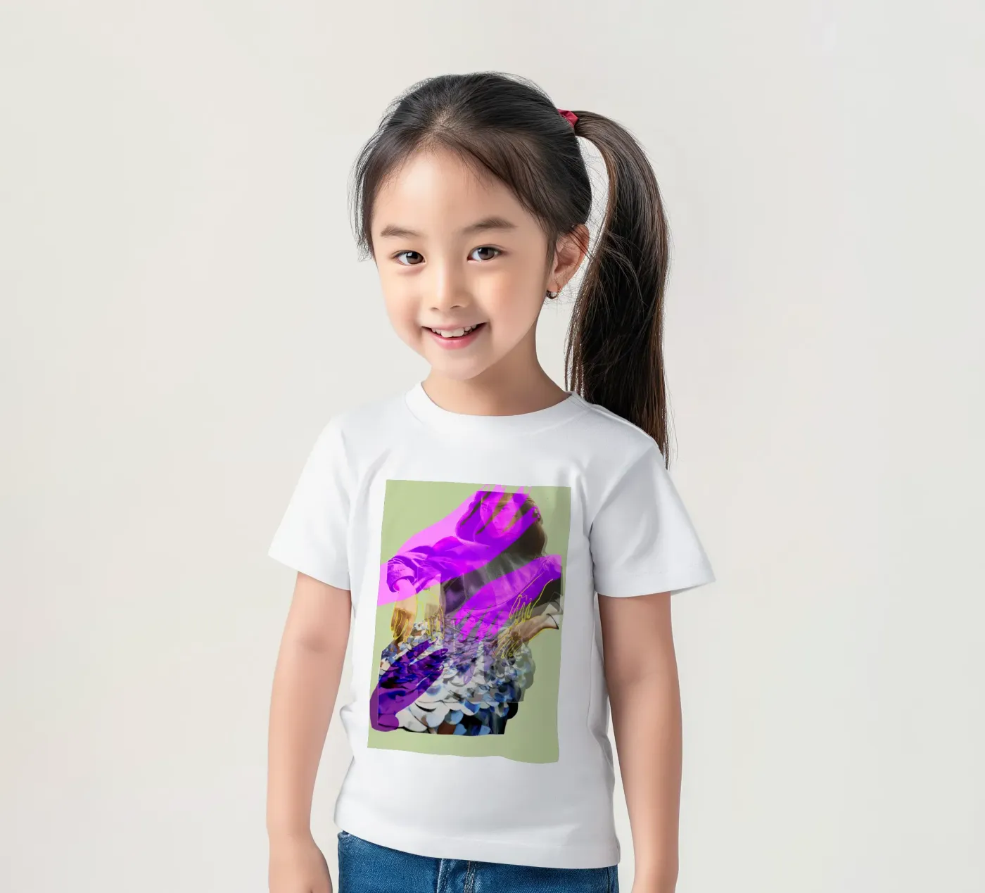Le mani t-shirt bambini da dekonstruktiv