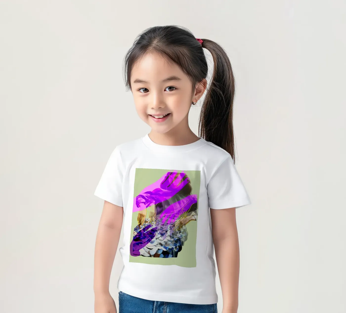Le mani t-shirt bambini da dekonstruktiv
