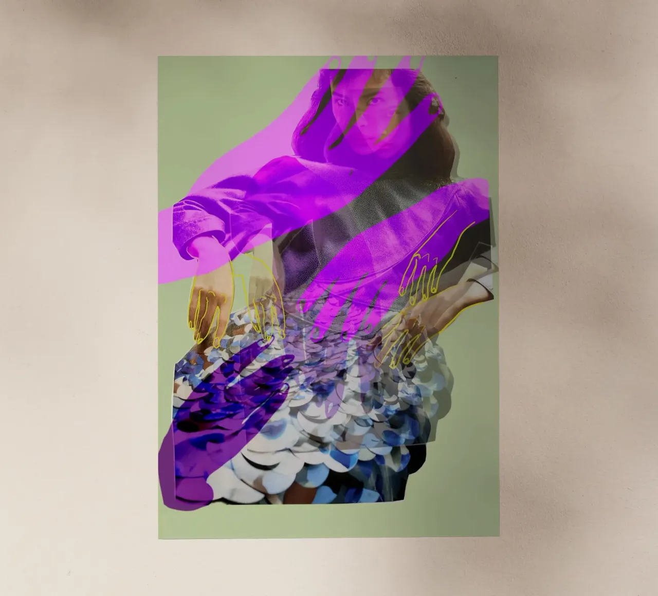 Le mani pellicola backlit da dekonstruktiv