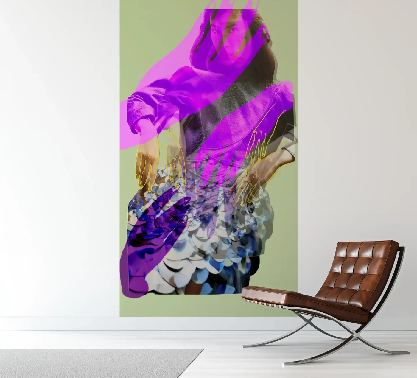 Hands fotobehang van dekonstruktiv