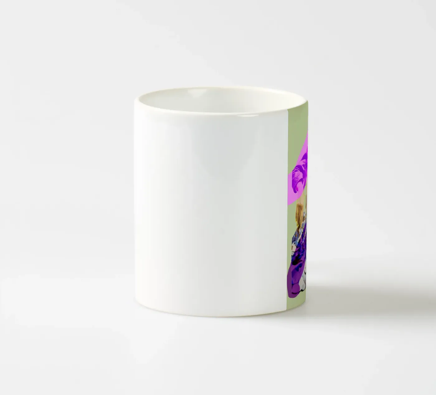 Hands ceramic mug by dekonstruktiv