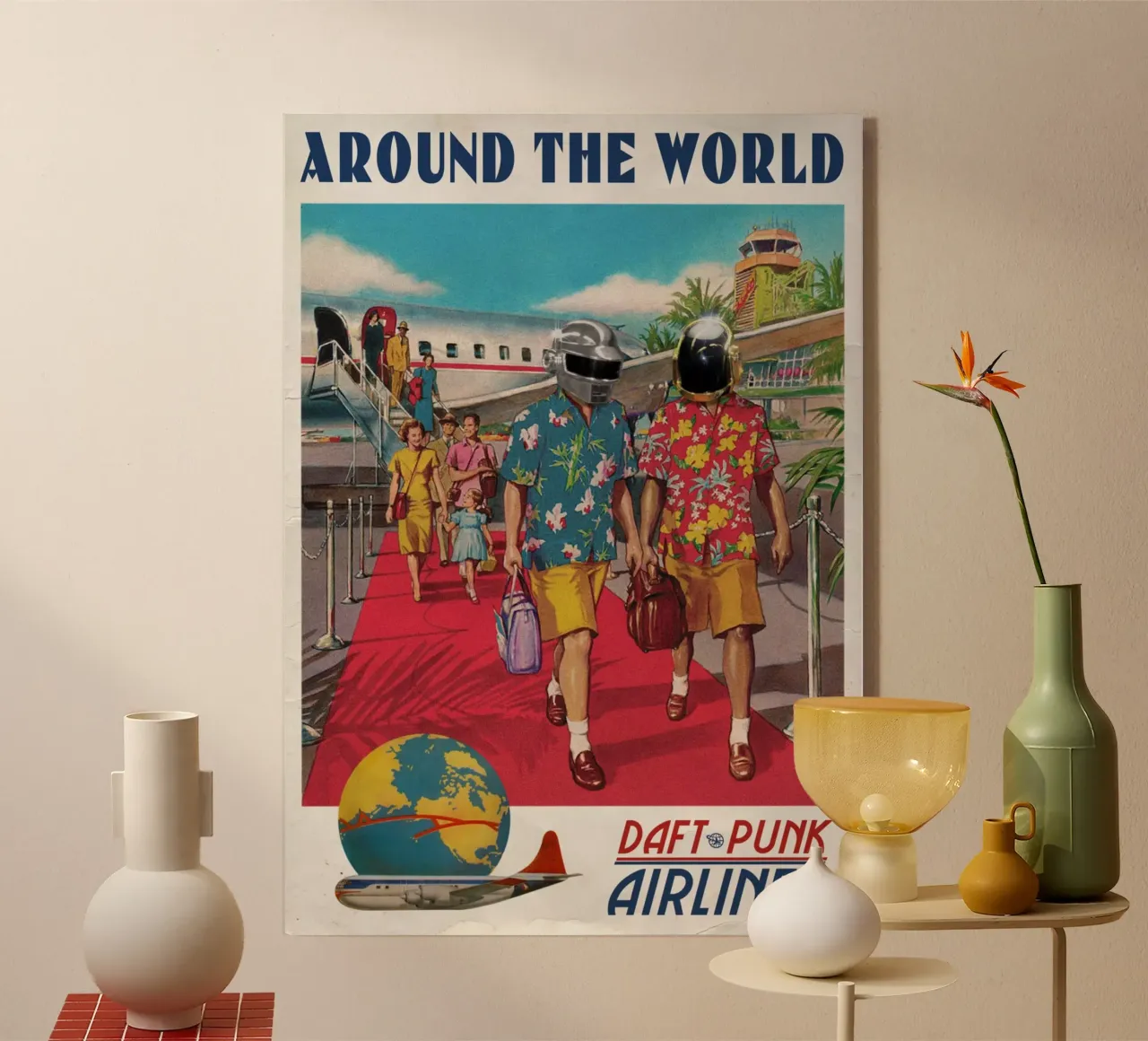 Around the World plexiglass da Ads Libitum