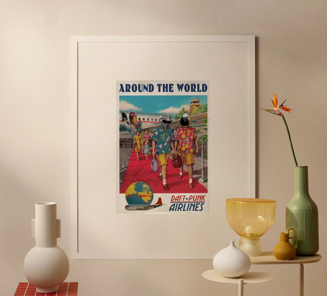 Around the World poster de Ads Libitum