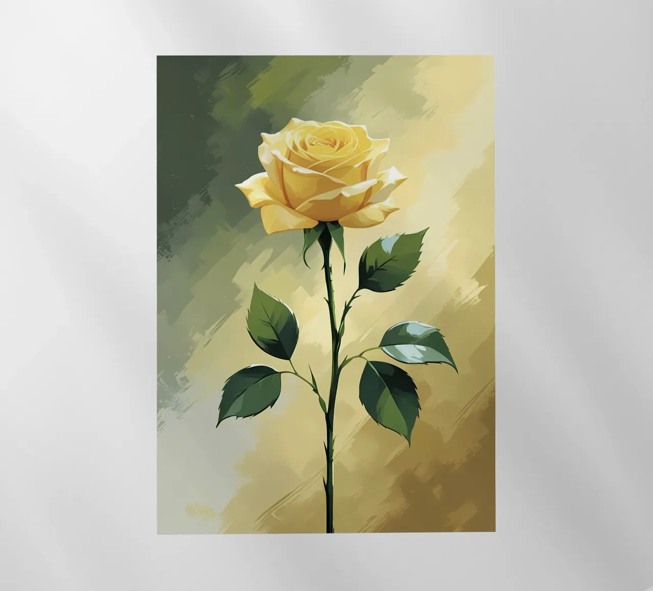 Rosa d'oro pellicola backlit da Bloom And Brush