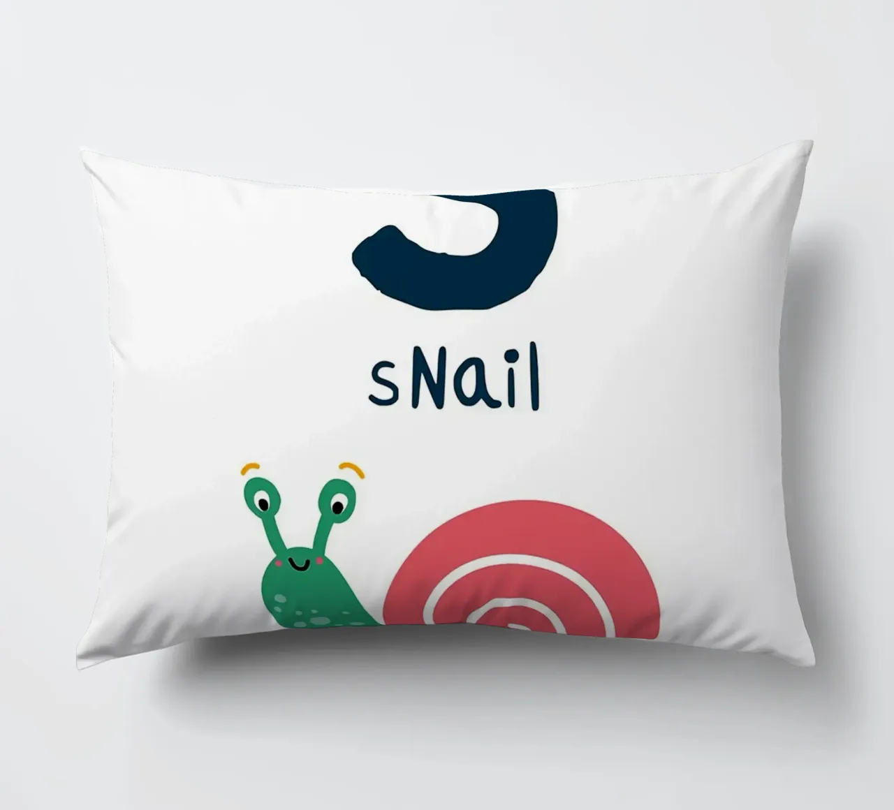 S come illustrazione di lumache cuscino da Noah Bouchard