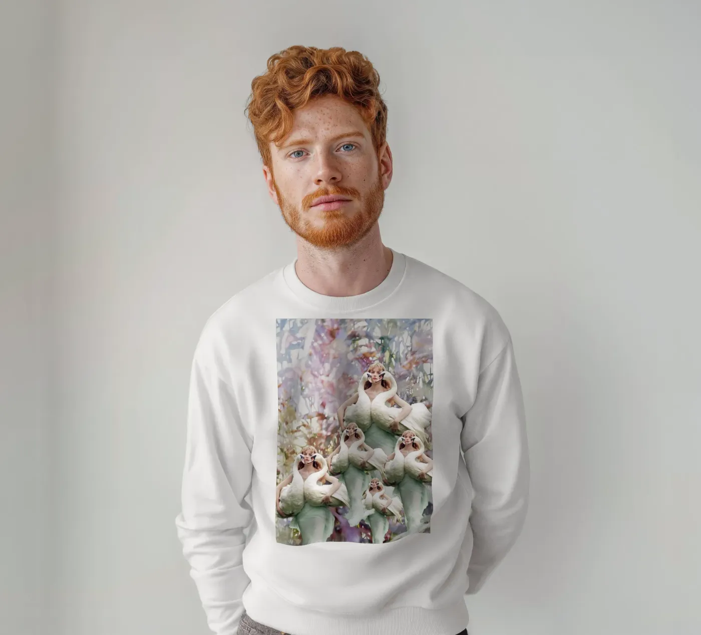 Heart sweatshirt by dekonstruktiv