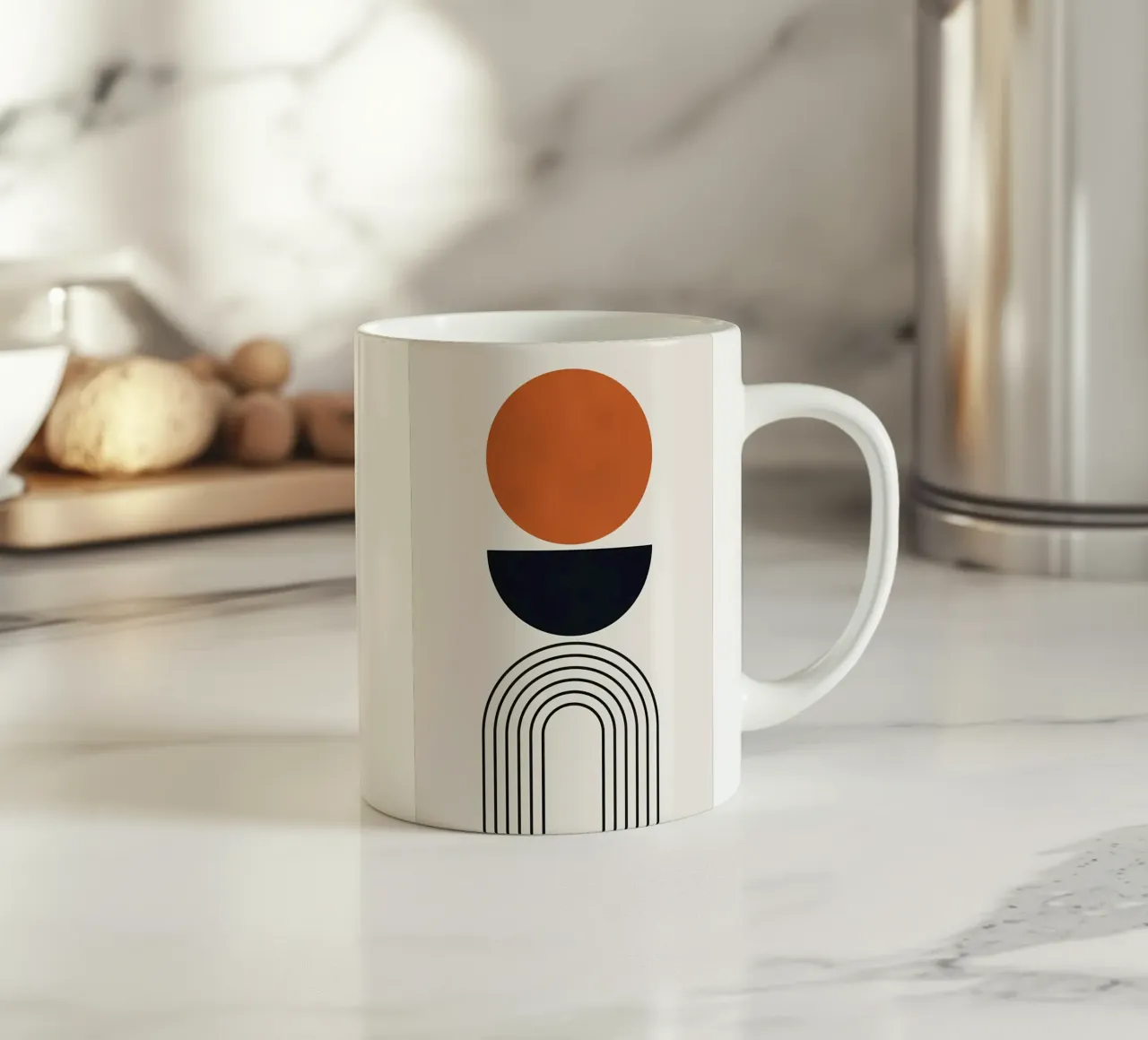 Minimalista tazza in ceramica da Noah Bouchard