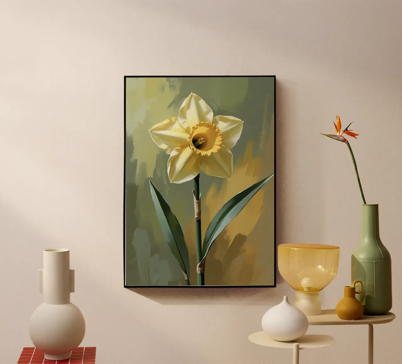 Narciso d'oro plexiglass da Bloom And Brush