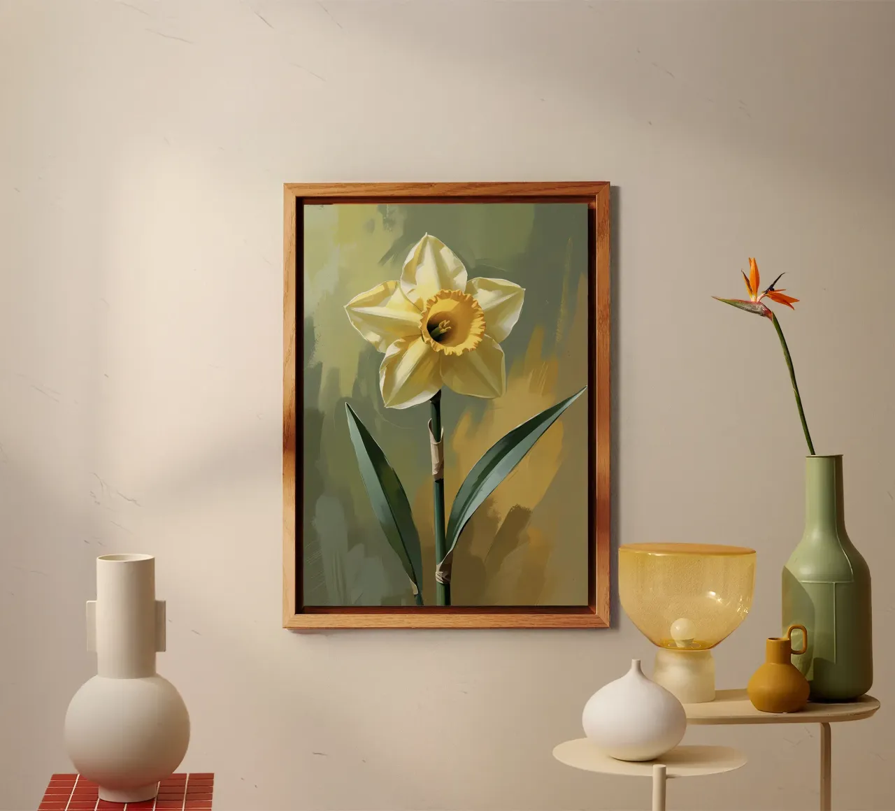 Narciso d'oro alluminio dibond da Bloom And Brush