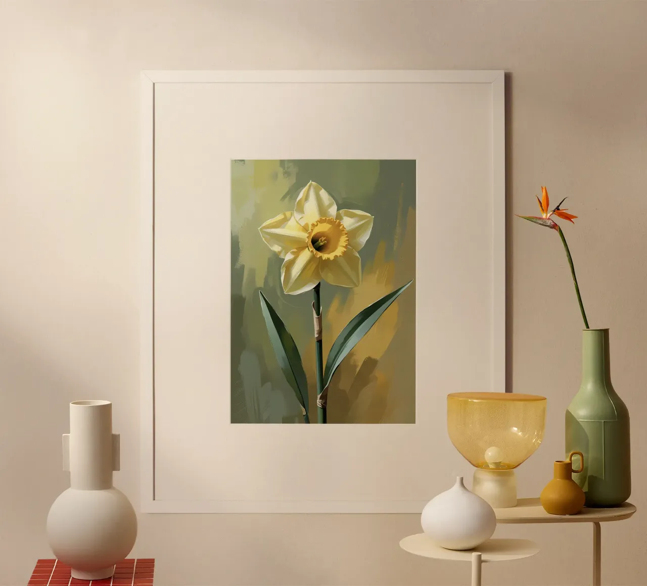 Narciso d'oro carta hahnemühle da Bloom And Brush
