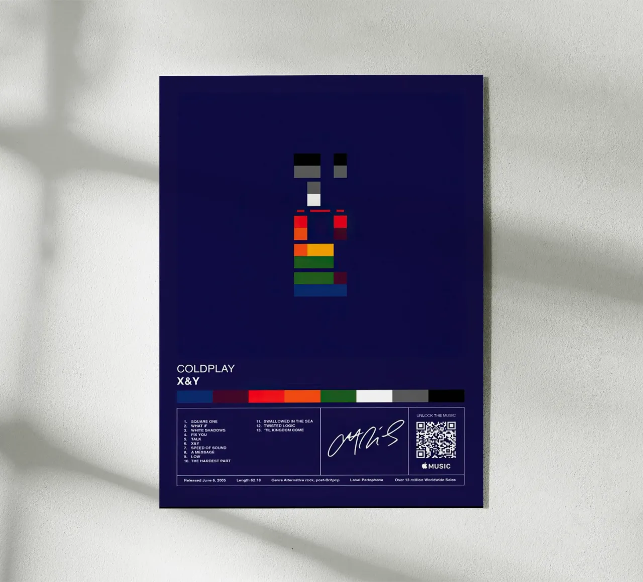 Coldplay X & Y plexiglass da Roronoa7