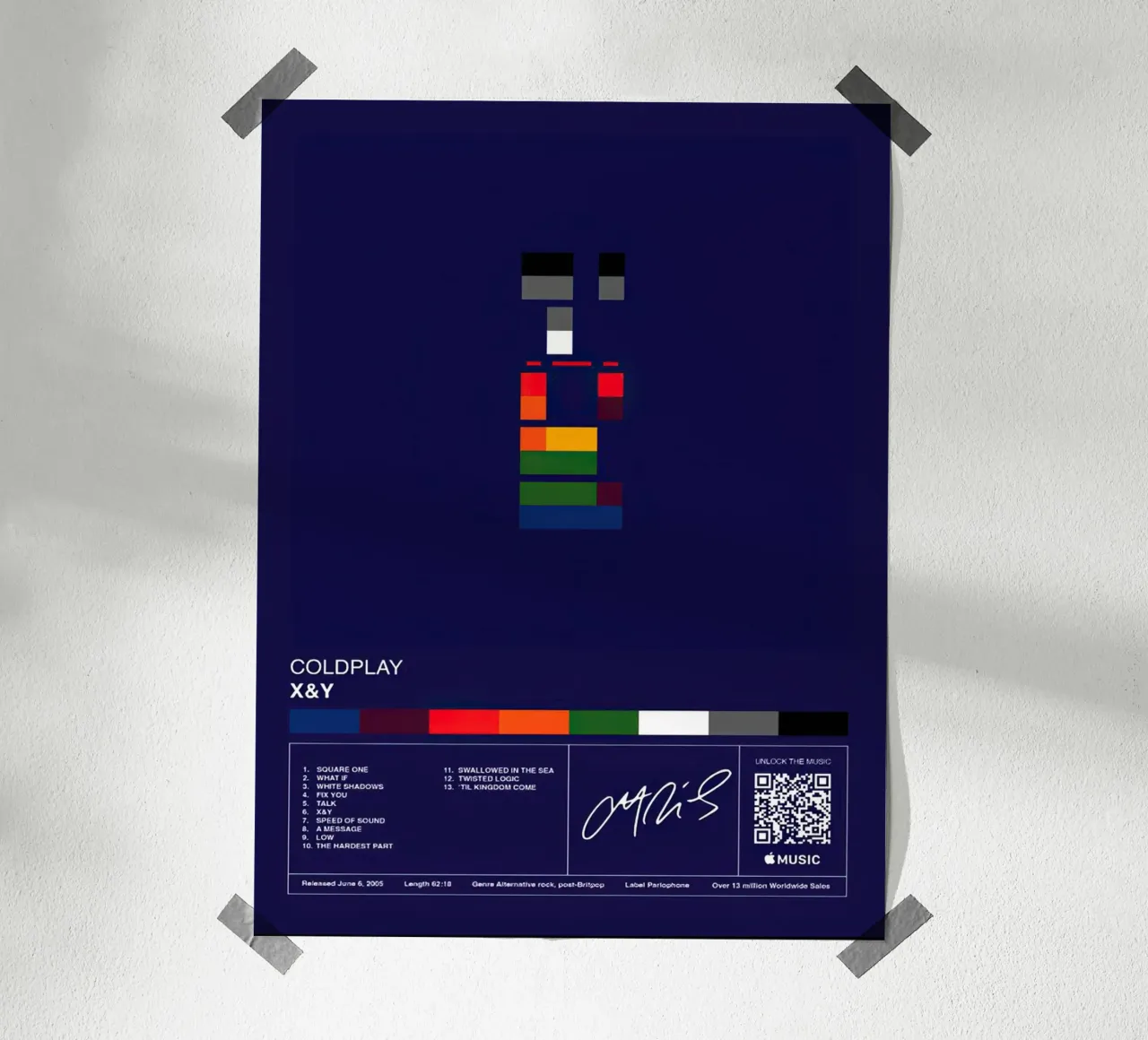 Coldplay X & Y carta hahnemühle da Roronoa7