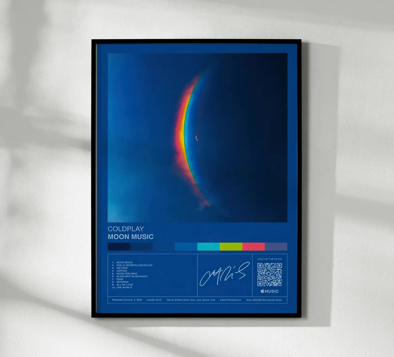 Coldplay Moon Music carta hahnemühle da Roronoa7