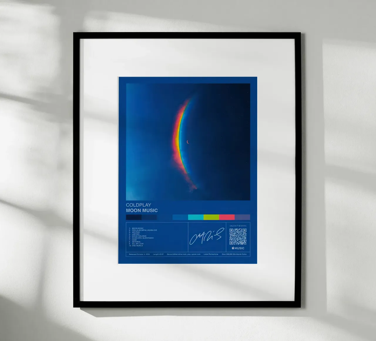 Coldplay Moon Music carta hahnemühle da Roronoa7
