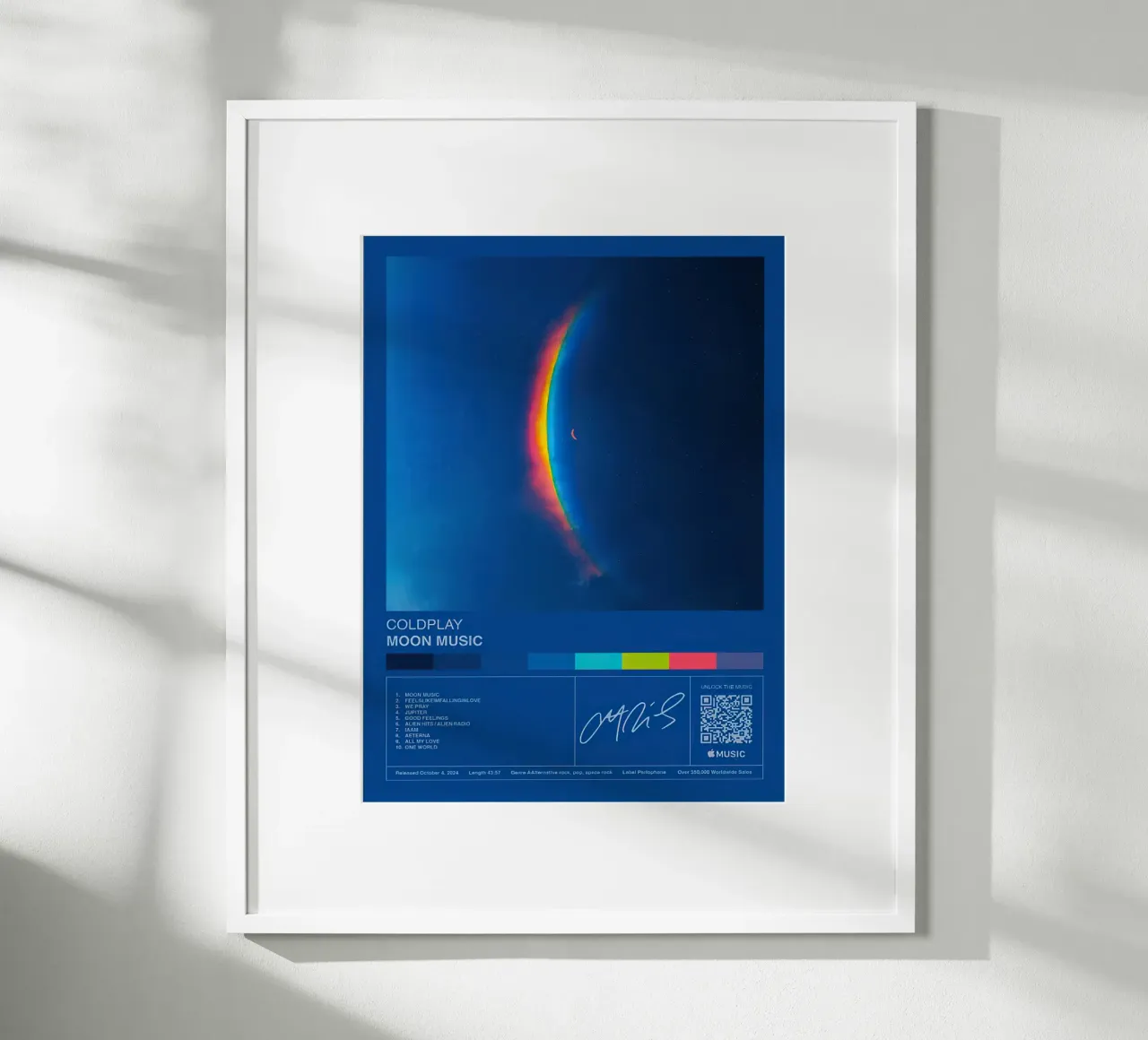 Coldplay Moon Music carta hahnemühle da Roronoa7