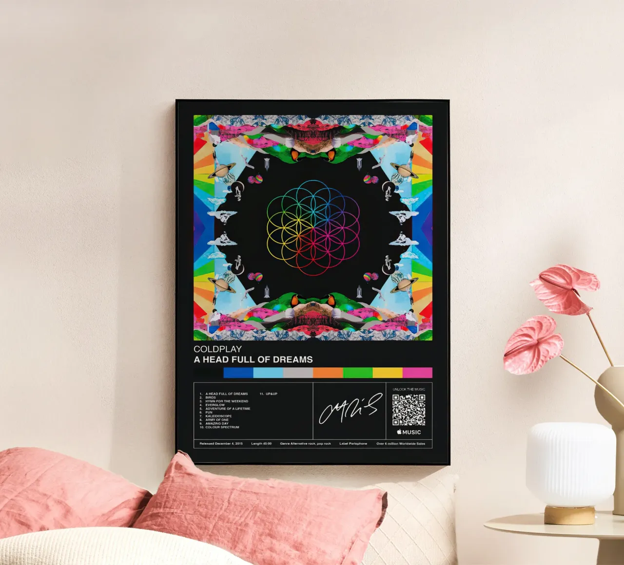 Coldplay A Head Full Of Dreams plexiglass da Roronoa7