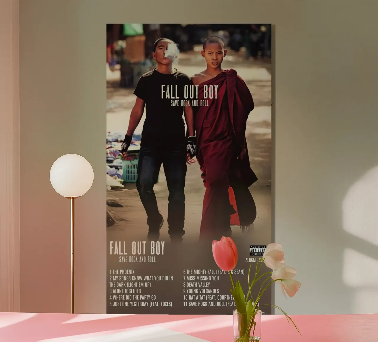 Fall Out Boy Save Rock and Roll plexiglass da Kuromi Dancuks