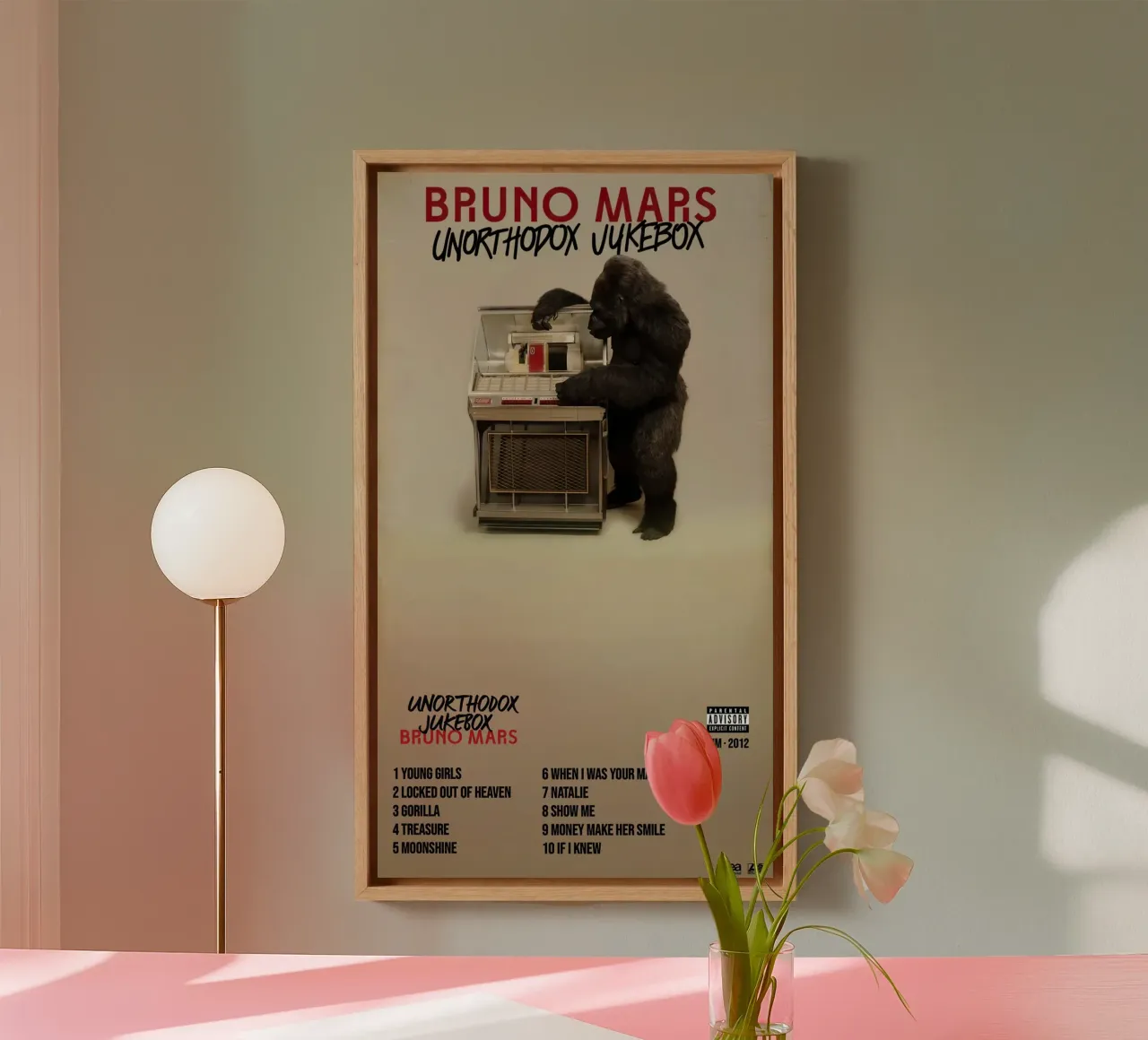 Bruno Mars Unorthodox Jokebox tela da Kuromi Dancuks