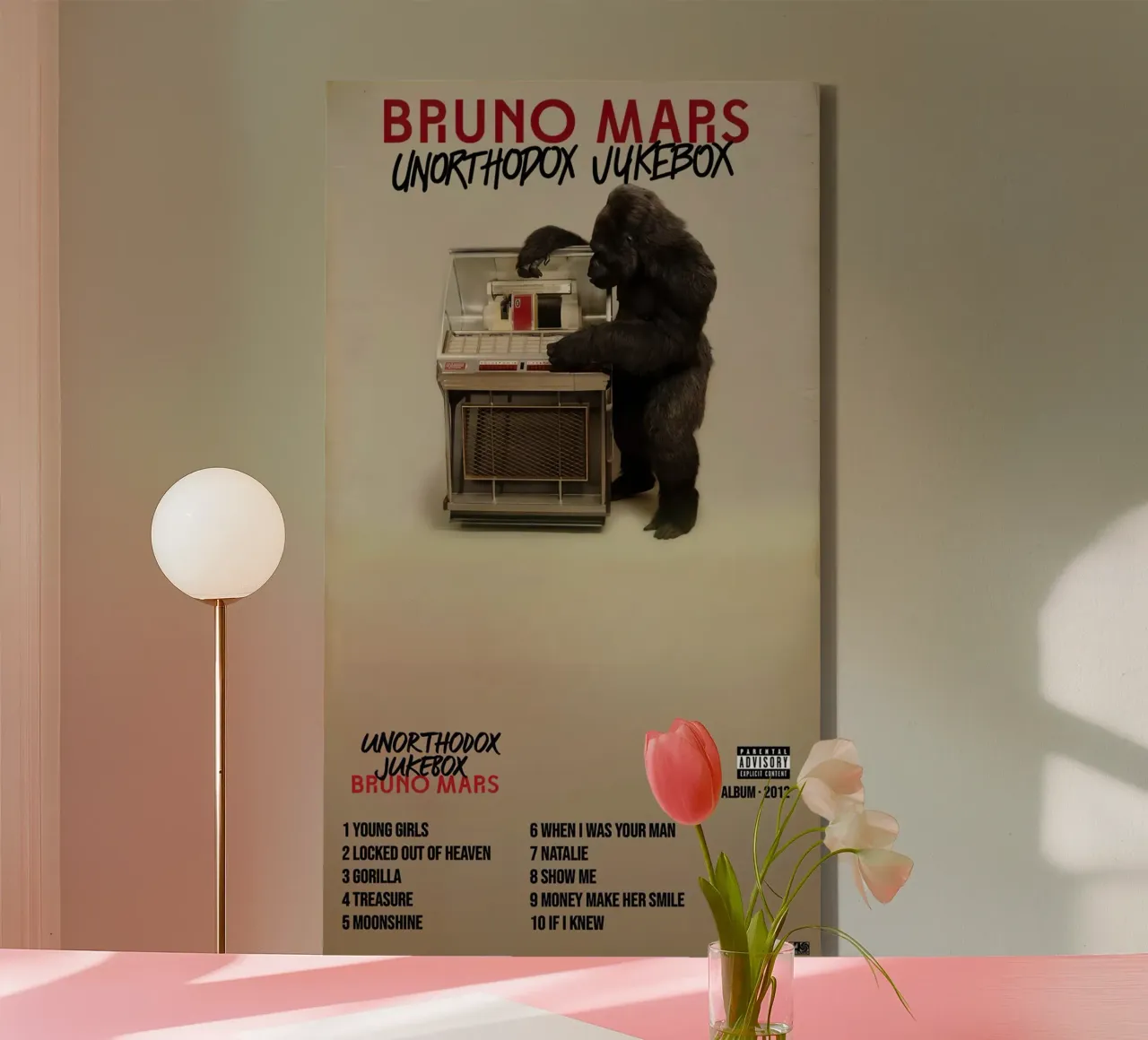 Bruno Mars Unorthodox Jokebox tela da Kuromi Dancuks