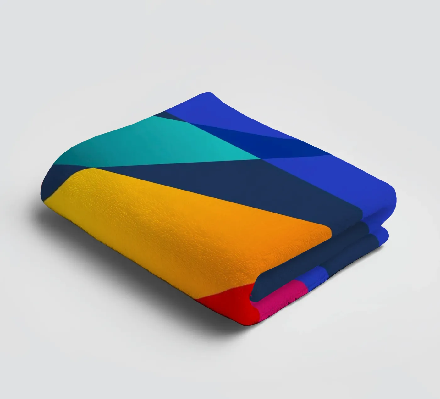 Lightbeams towel by Kim Hubball Studio