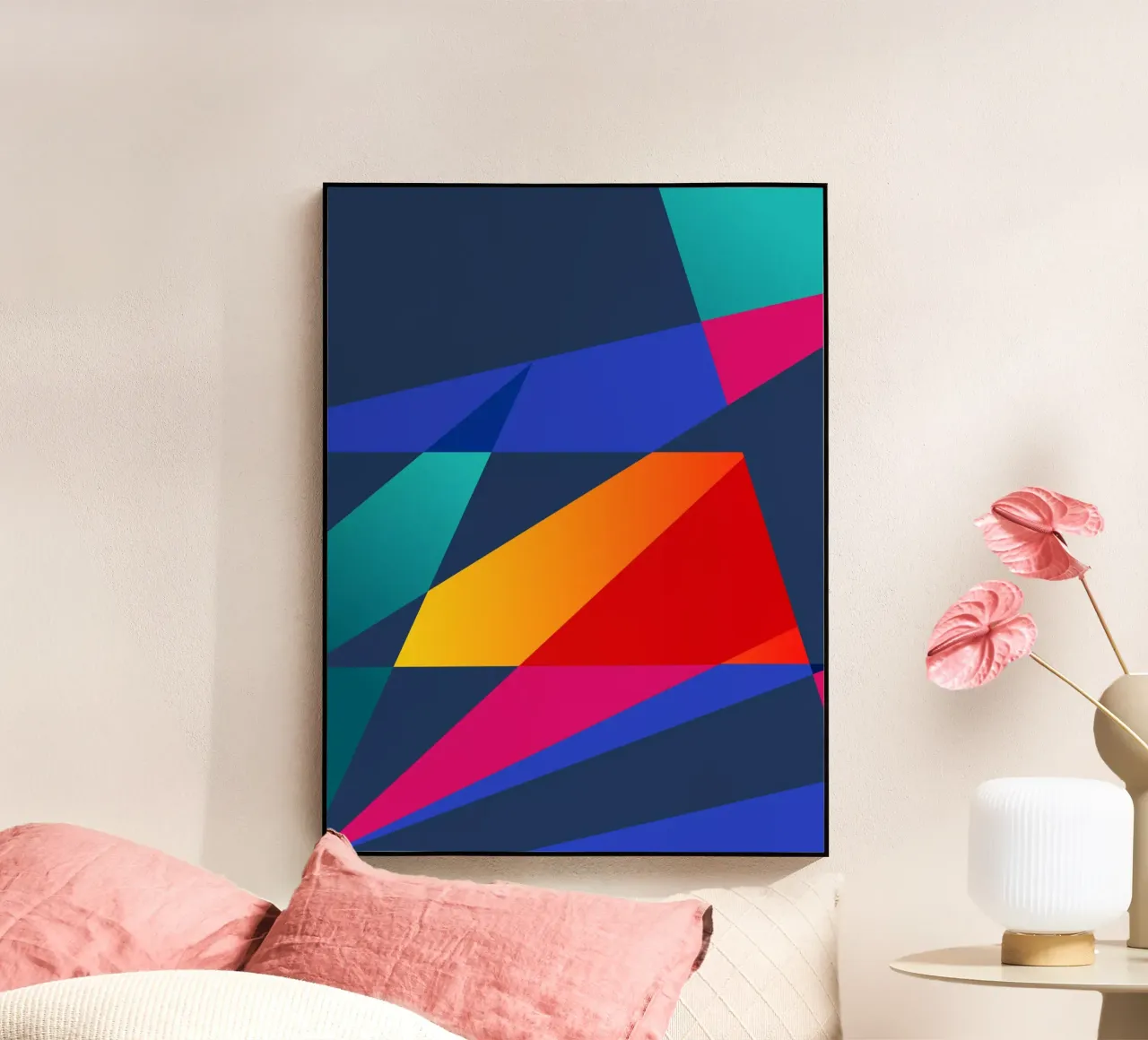 Lightbeams Acryl-Glas von Kim Hubball Studio