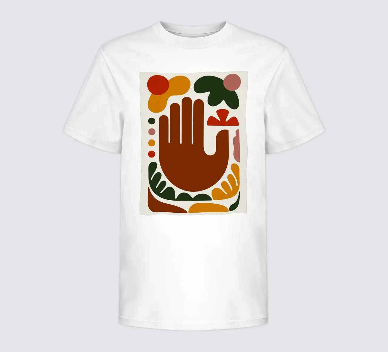 Mano astratta con forme geometriche t-shirt bambini da Damion Francis