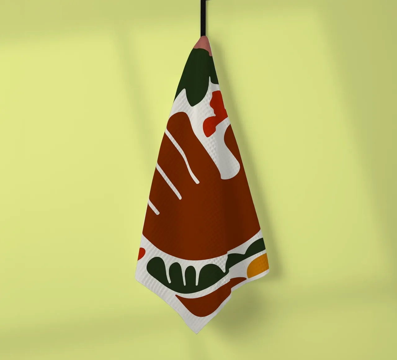 Mano astratta con forme geometriche canovaccio da cucina da Damion Francis