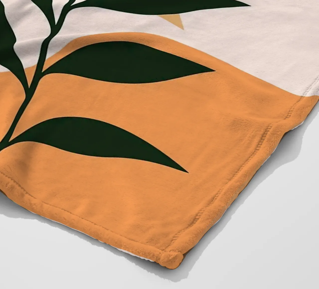 Paesaggio astratto con piante coperta in pile da Damion Francis