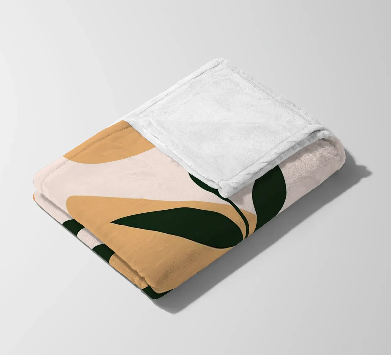 Paesaggio astratto con piante coperta in pile da Damion Francis